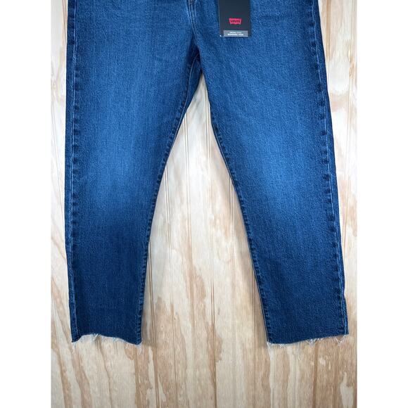 Levi’s x Anthropologie Wedgie Straight High-Rise Jeans NWT Size 32 Medium Wash - Picture 5 of 8